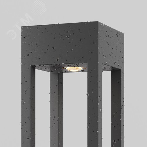 Светильник садово-парковый Outdoor Elbe IP 65 LED 25W 3000 K Графит - фото 7