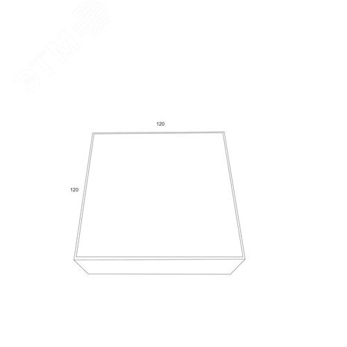Светильник потолочный Zon LED 12W Белый - фото 2