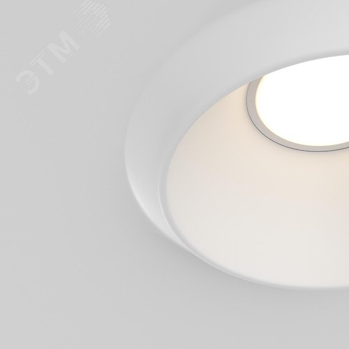 Светильник встраиваемый Gyps Modern DL124-GU10-02-TRS-W Белый - фото 3