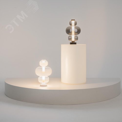 Светильник настольный Atmos LED 15W Черный - фото 4