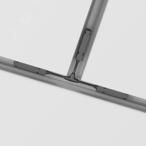 Коннектор питания Т-образный Gravity черный - фото 5