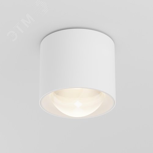 Светильник потолочный Lens LED 15W Белый - фото 3