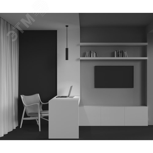 Светильник подвесной Focus Design GU10 1x10Вт - фото 6