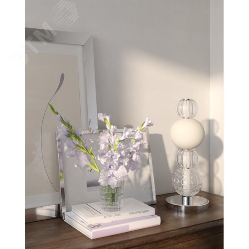 Светильник настольный Collar LED 18W Хром - фото 5