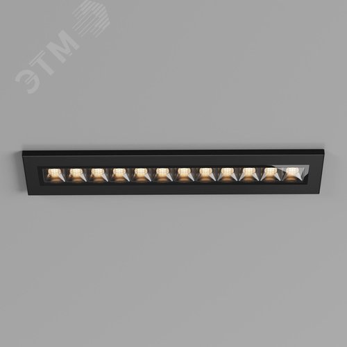 Светильник встраиваемый Outdoor Ghost IP 65 LED 12W 3000 K Графит - фото 5