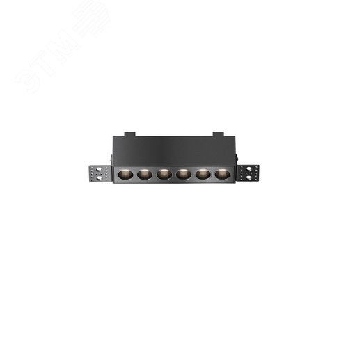 Светильник встраиваемый Points DL065-12W3-6K-TRS-B Черный - фото 1