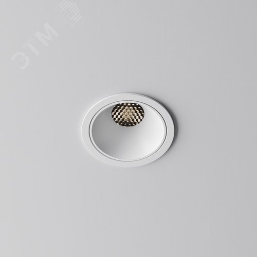 Светильник встраиваемый Downlight Alfa LED 4000K 10Вт 50 град IP20 CRI90 Белый круглый 52х65мм 1040Лм - фото 4