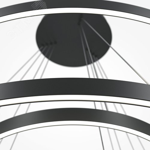 Светильник подвесной Rim LED 165W Черный - фото 5