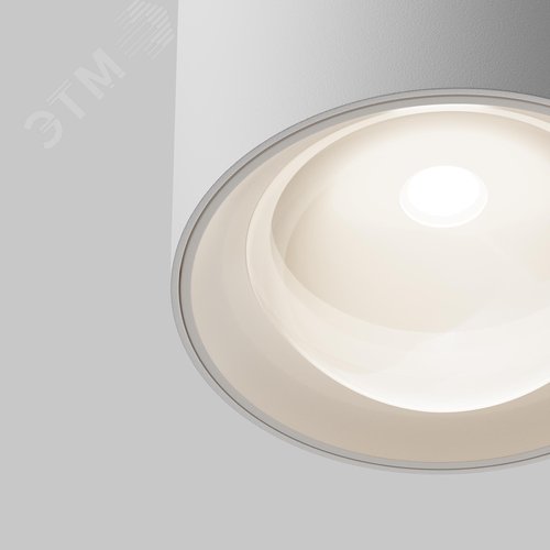 Светильник потолочный Lens LED 15W Белый - фото 2