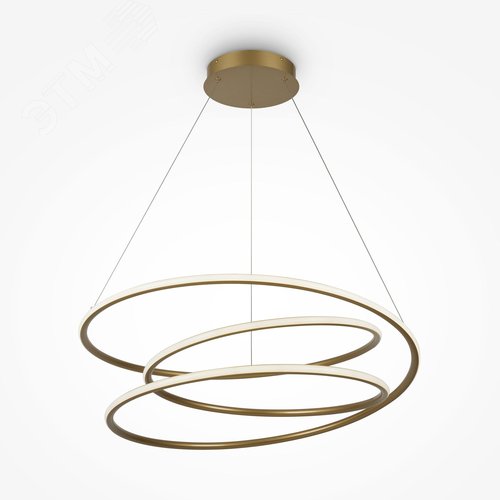 Светильник подвесной Nola LED 78W Латунь - фото 3