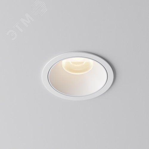 Светильник встраиваемый Downlight Alfa LED 3000K 15Вт 60 град IP20 CRI90 Белый круглый 63х85мм 1520Лм - фото 6