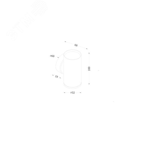 Светильник настенный (бра) FOCUS S GU10х1 10Вт IP 20 - фото 4