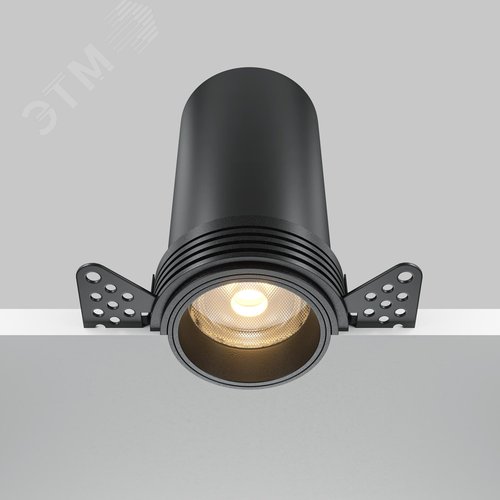Светильник встраиваемый FOCUS LED DL125-L12-3K-TRS-B Черный - фото 3