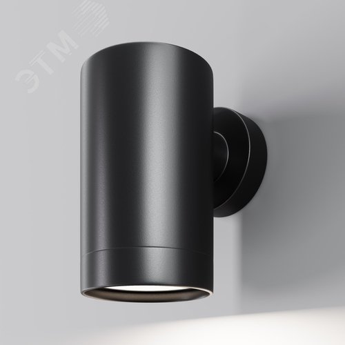 Светильник настенный (бра) Outdoor Clyde IP 54 GU10х1х10W Черный - фото 3