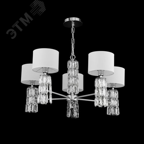 Люстра Talento E14х5х40W Хром - фото 3