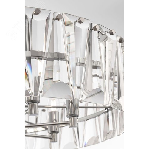 Светильник подвесной Puntes E14х8х60W Хром - фото 3