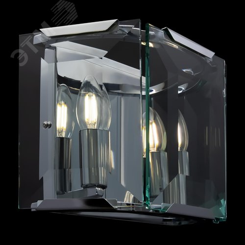 Светильник настенный (бра) Maytoni MOD202WL-02N Хром - фото 8