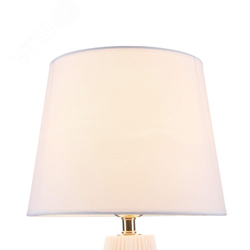 Светильник настольный Calvin Table E27х1х60W Белый - фото 5