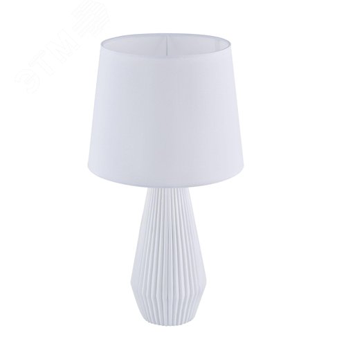 Светильник настольный Calvin Table E27х1х60W Белый - фото 4