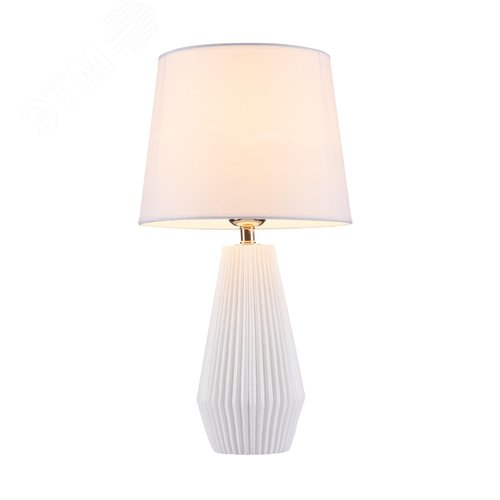 Светильник настольный Calvin Table E27х1х60W Белый - фото 3