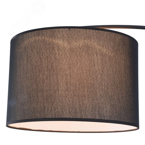 Светильник напольный (торшер) Nevada E27х1х40W Черный - фото 4