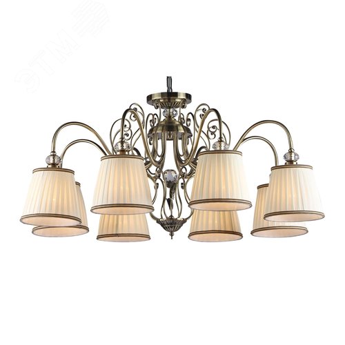 Люстра Vintage E14х8х40W Бронза - фото 2