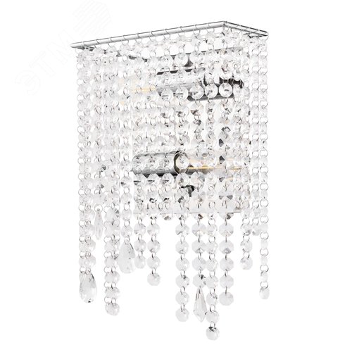 Светильник настенный (бра) Maytoni DIA002WL-02CH Хром - фото 4