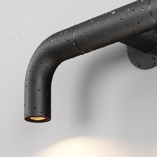 Светильник настенный (бра) Outdoor Sleek IP 65 LED 4W 3000 K Графит - фото 6