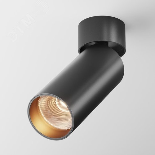 Светильник потолочный FOCUS LED LED 12W Черный - фото 4