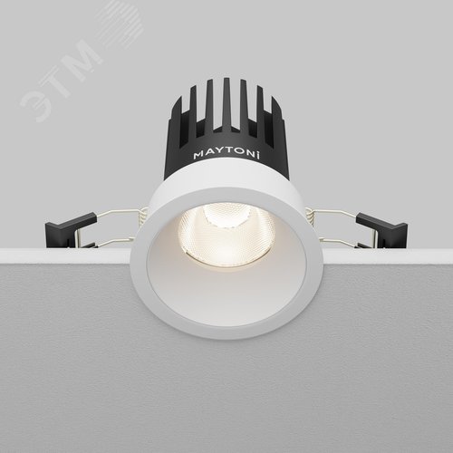 Светильник встраиваемый Dip Белый - фото 5