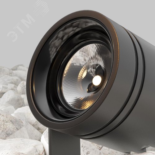 Светильник ландшафтный Outdoor Clyde IP 65 LED 3W 3000 K Графит - фото 4