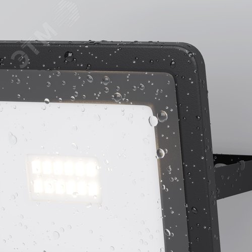 Прожектор Outdoor Flood IP 65 LED 10W 6500 K черный - фото 3