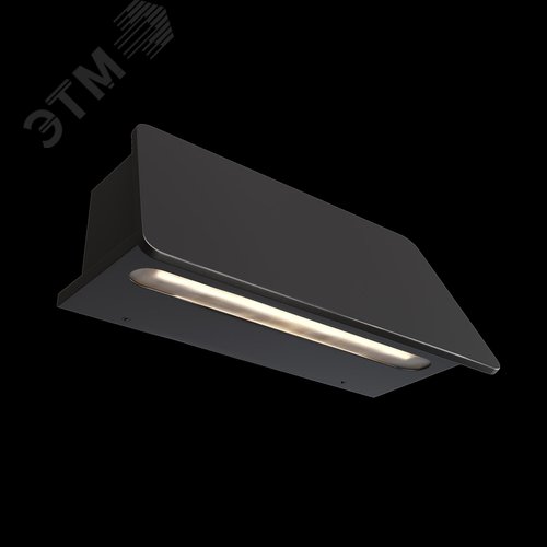 Светильник настенный (бра) Outdoor Trupp IP 54 LED 6W 3000 K Графит - фото 5