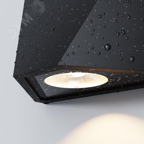 Подсветка архитектурная Outdoor Beekman IP 54 LED 6W 3000 K Черный - фото 3