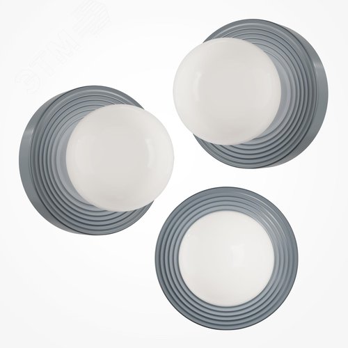 Светильник настенный (бра) Maytoni MOD403WL-01GR Серый - фото 5