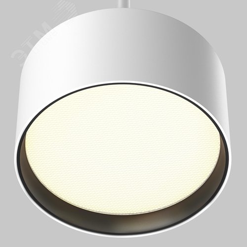 Светильник подвесной Glare LED 12W Белый - фото 4