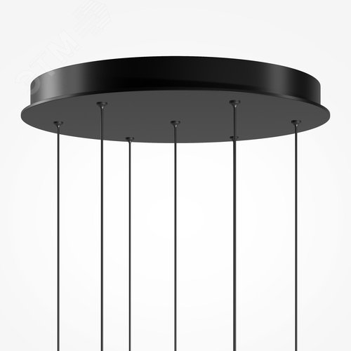 Светильник подвесной Bubble dream LED 23W Черный и Латунь - фото 5