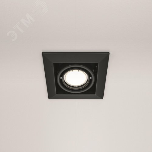 Светильник встраиваемый Metal Modern Черный - фото 5