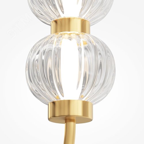 Светильник подвесной Amulet LED 16W Золото - фото 6
