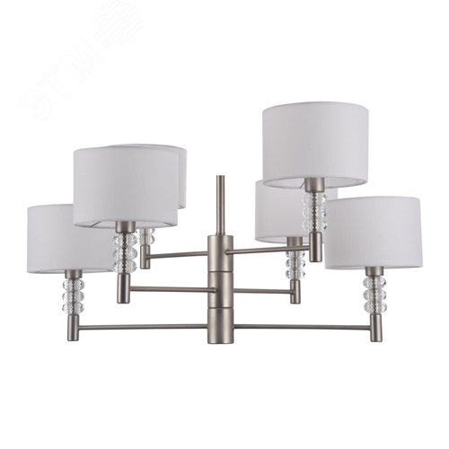 Люстра Lincoln E14х6х40W Никель - фото 4