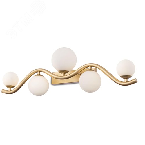 Светильник настенный (бра) Maytoni MOD059WL-05G Золото - фото 1