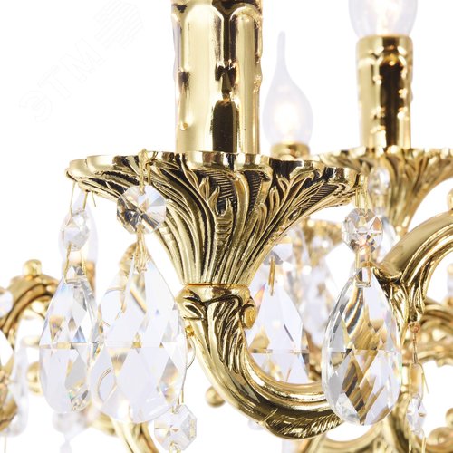 Люстра Monica E14х18х40W Золото - фото 6