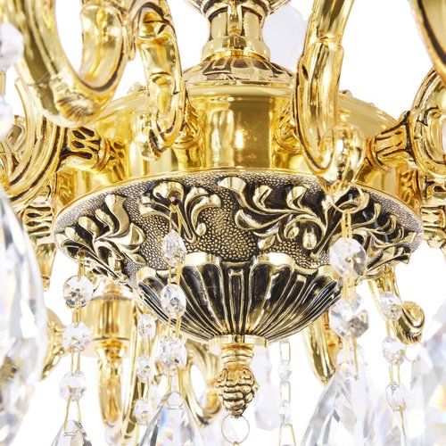 Люстра Monica E14х18х40W Золото - фото 3