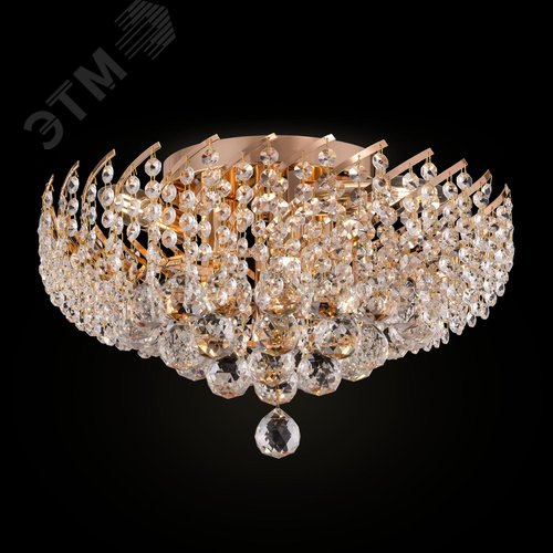 Люстра Karolina E14х6х40W Золото - фото 6