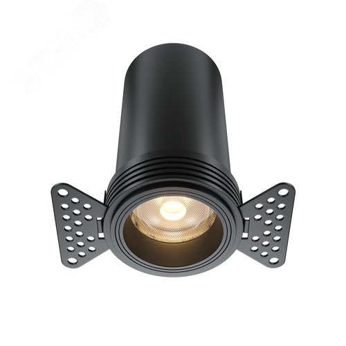 Светильник встраиваемый FOCUS LED DL125-L12-3K-TRS-B Черный - фото 1