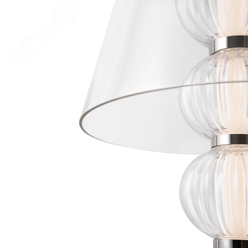Светильник настольный Amulet LED 9W Хром - фото 3