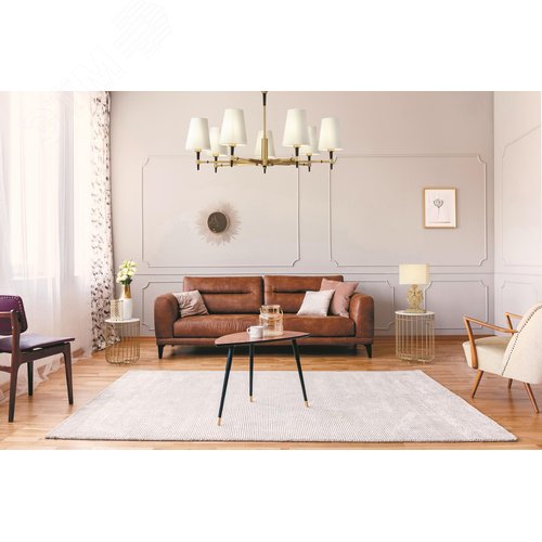 Люстра Zaragoza E14х7х40W Латунь - фото 3