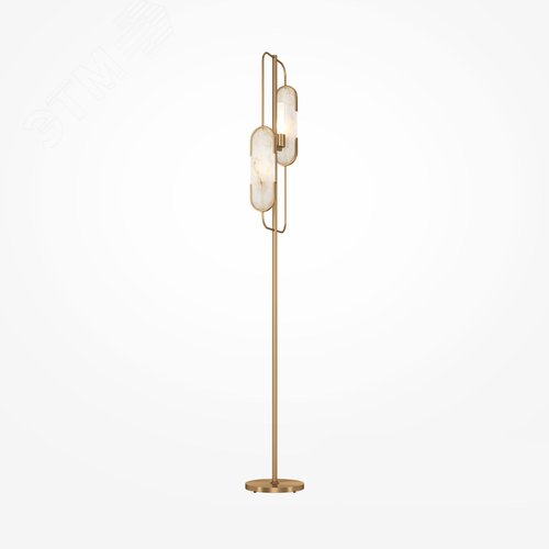 Светильник напольный (торшер) Marmo G9х2 40Вт - фото 2