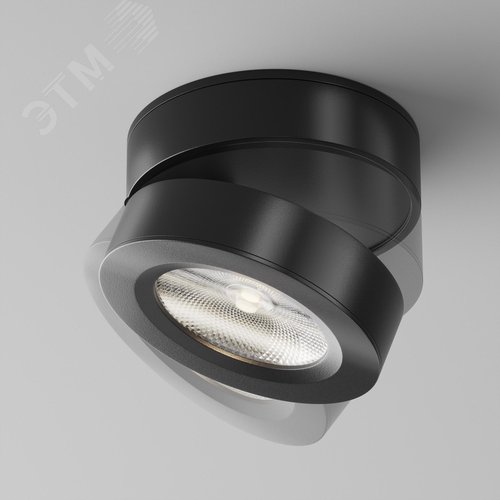 Светильник потолочный Magic LED 12W Черный - фото 5