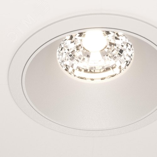 Светильник встраиваемый Alfa LED DL043-01-15W4K-RD-W Белый - фото 2